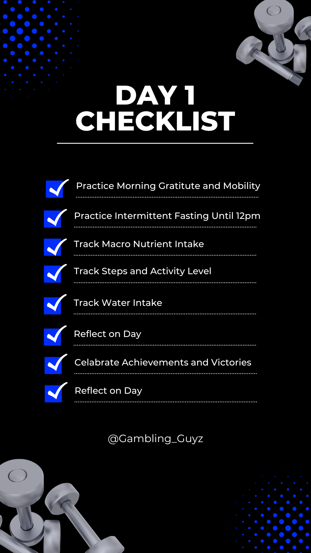 30 Day Challenge - Day 1