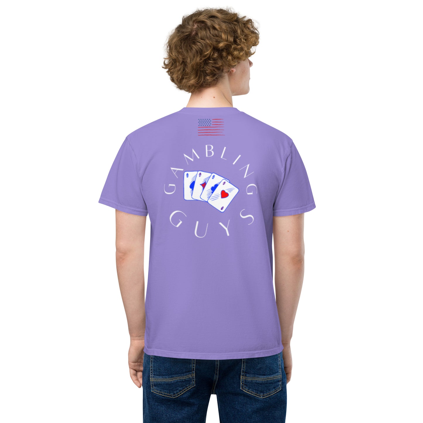 Gambling Guys Pocket T-Shirt