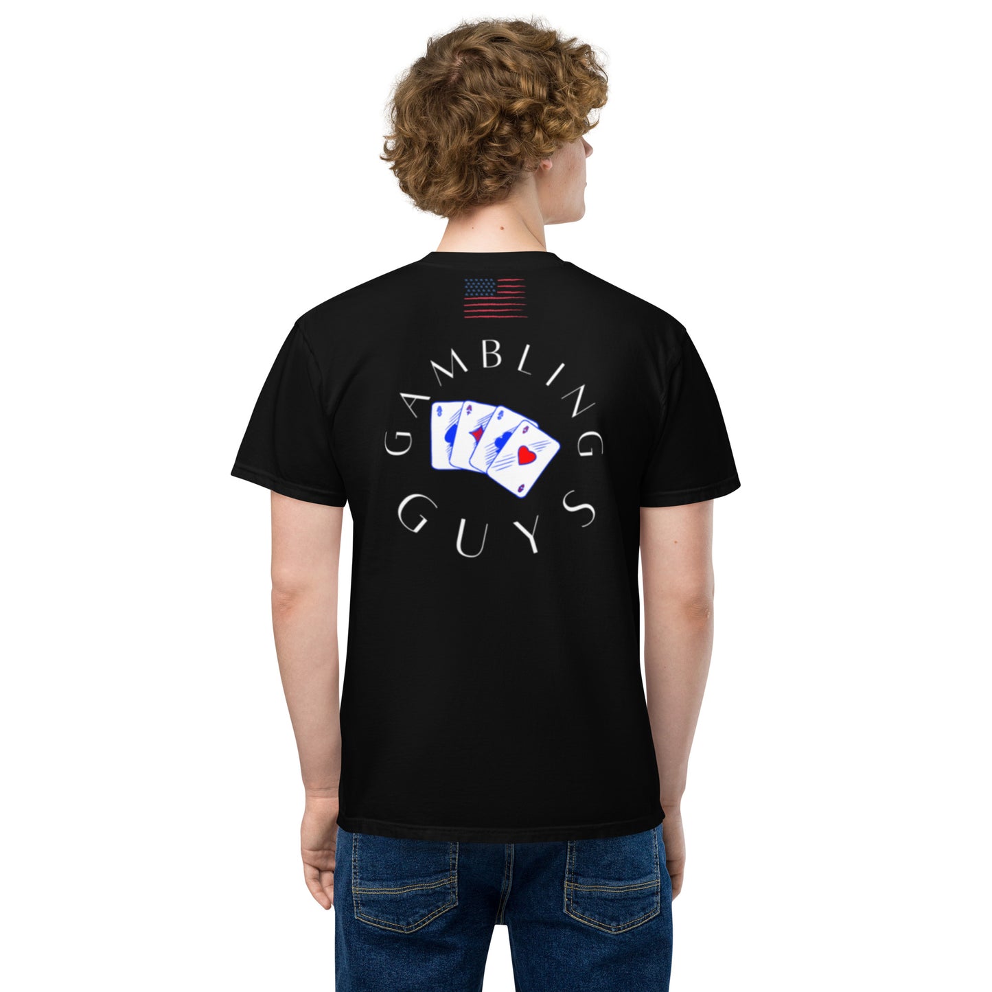 Gambling Guys Pocket T-Shirt