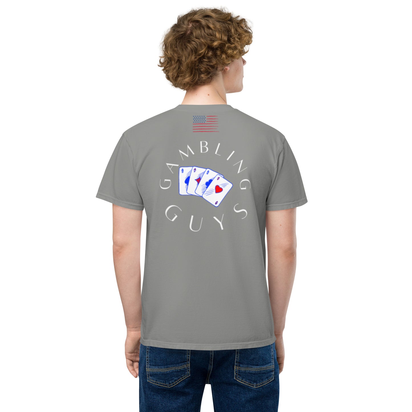 Gambling Guys Pocket T-Shirt