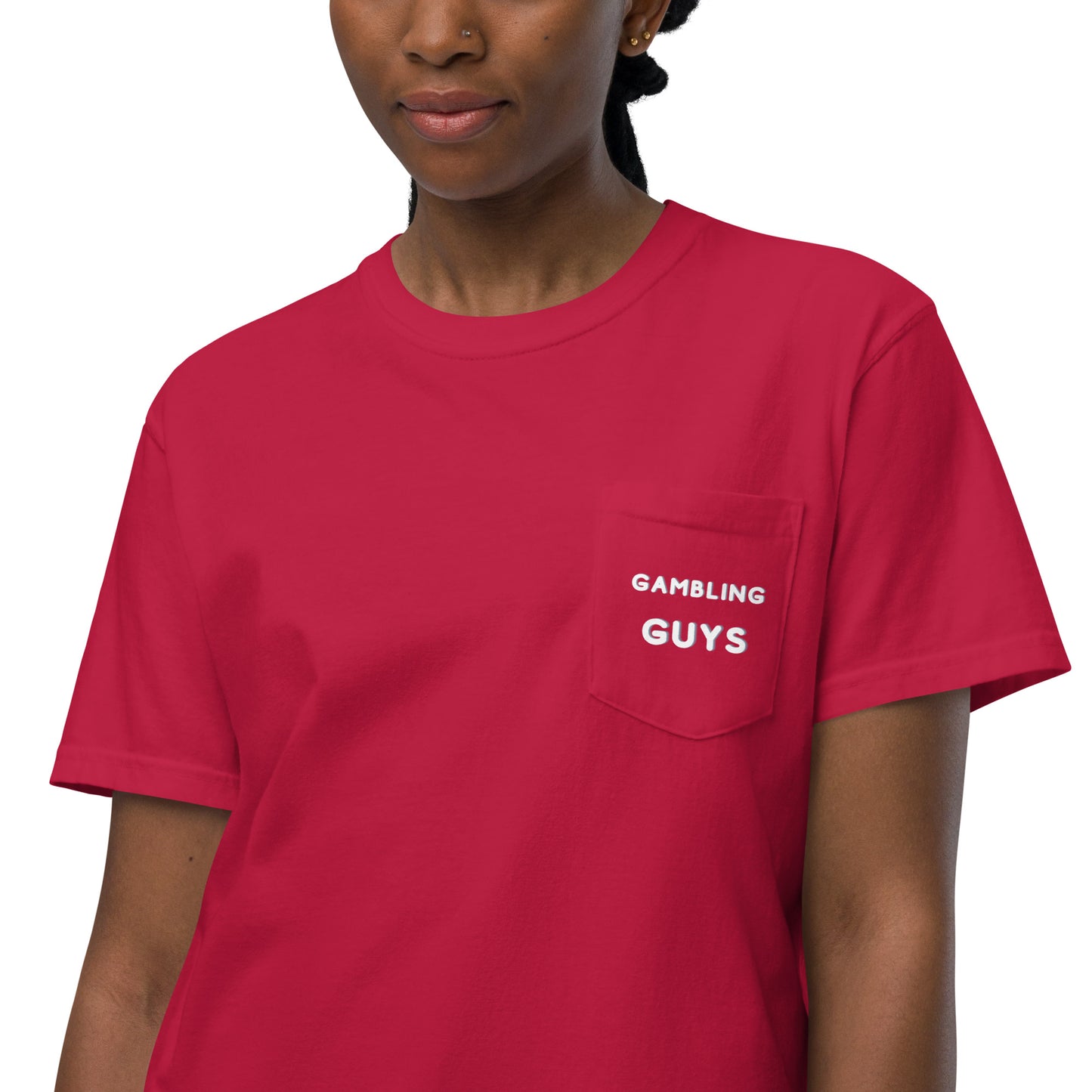 Gambling Guys Pocket T-Shirt