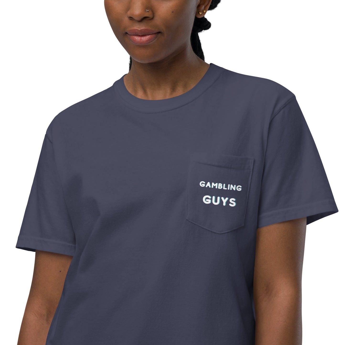 Gambling Guys Pocket T-Shirt